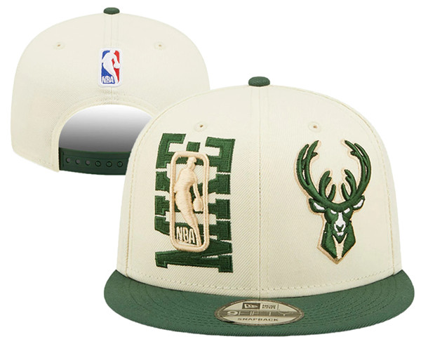 Milwaukee Bucks Stitched Snapback Hats 0022